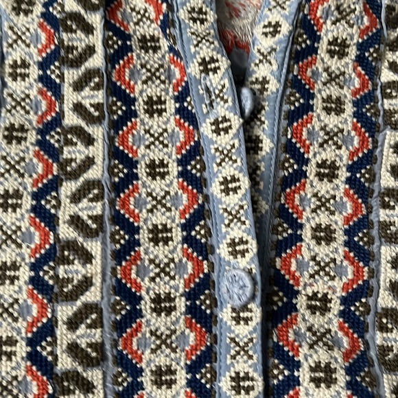 Sundance heavily embroidered size small button-down blouse( ballets melody) - Picture 5 of 10